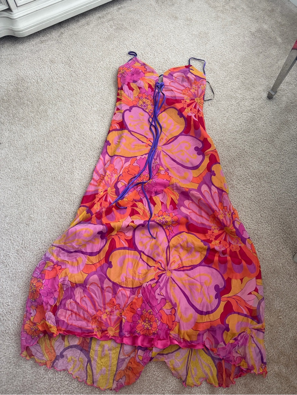 y2k ABS by allen schwartz size medium dress